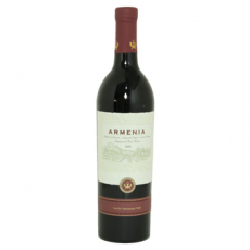 Wine Armenia red semisweet 0.75l