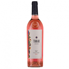 Вино Такар розовое сухое 0.75л